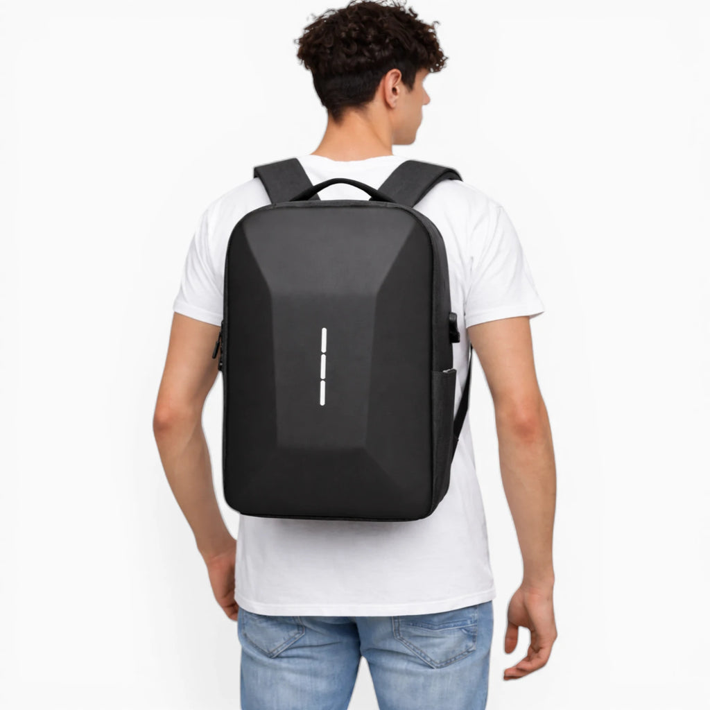 Sac à dos noir antivol pour ordinateur