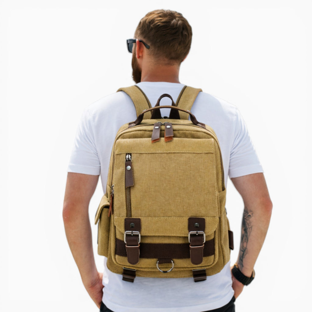 Sac à dos style vintage pour homme