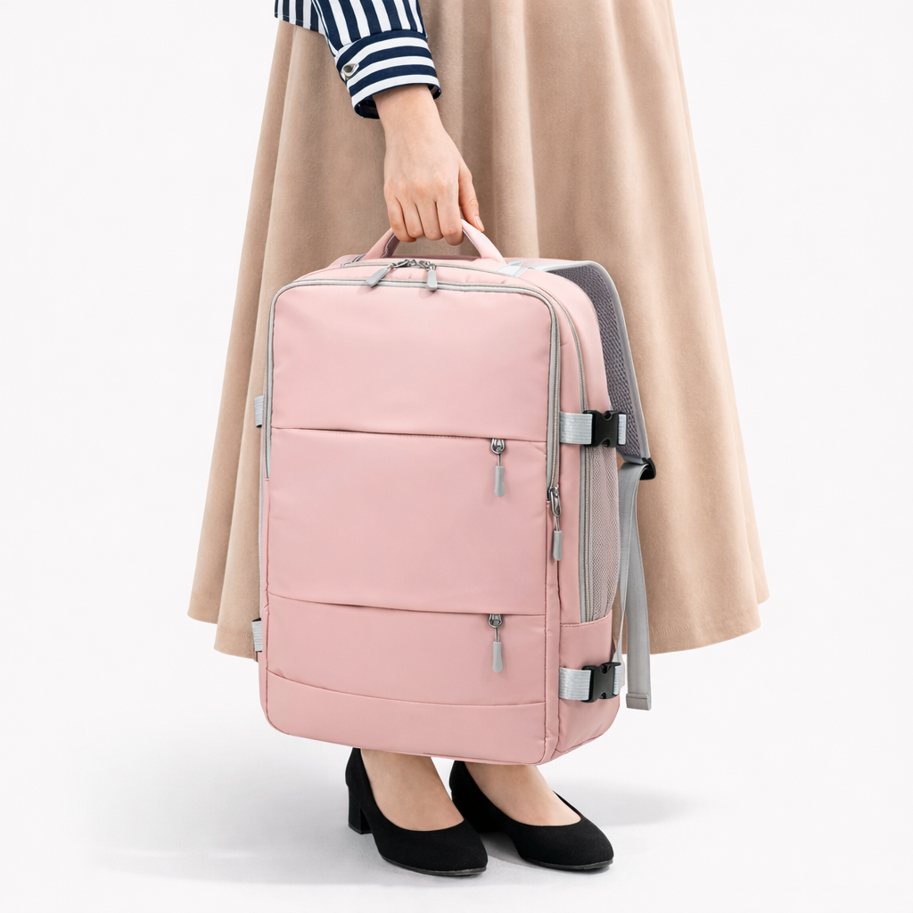 Sac à dos voyage multi-compartiments pour femme