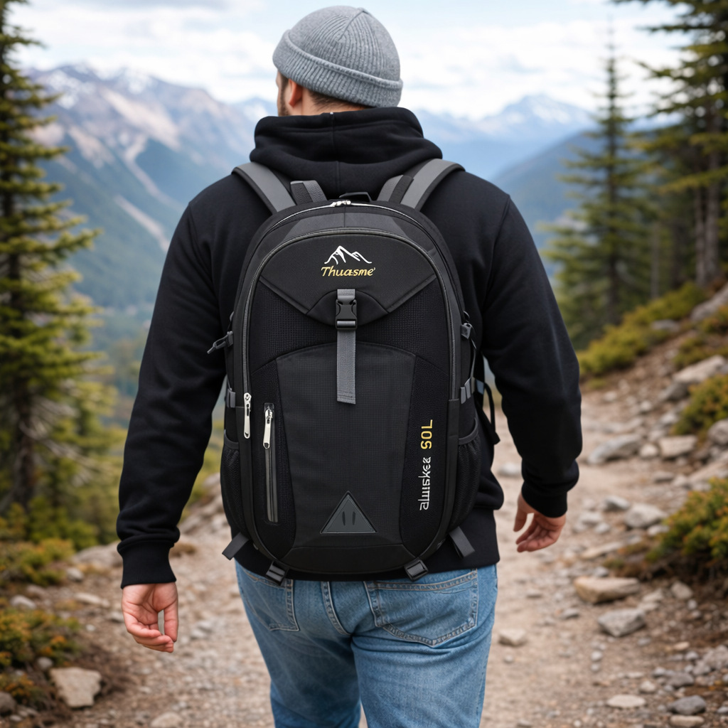 Sac à Dos de Randonnée grande capacité 60 L - Leger et imperméable