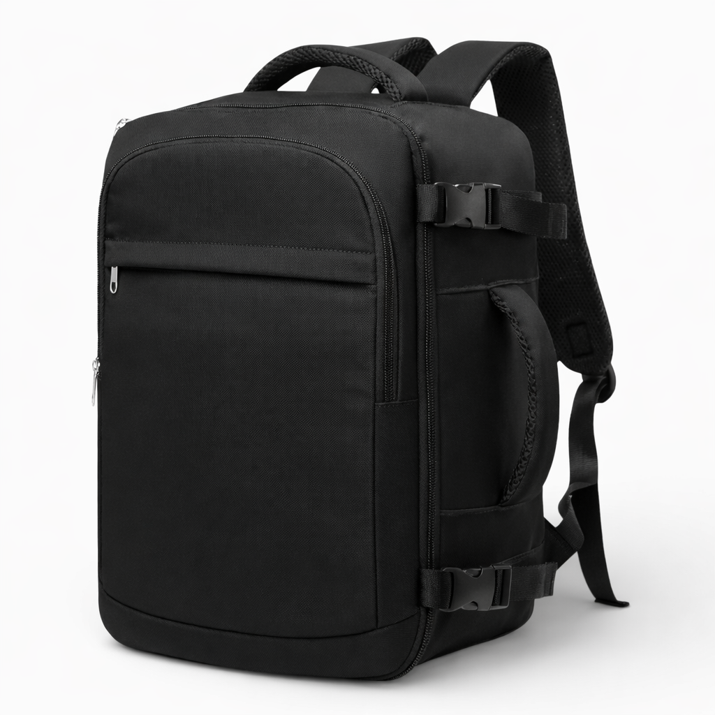 Sac à Dos cabine avion 40x20x25 avec compartiments multiples