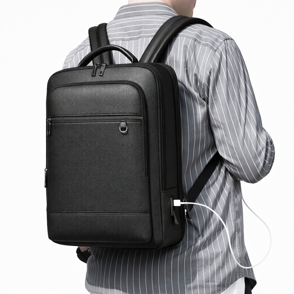 Sac à Dos ordinateur en cuir