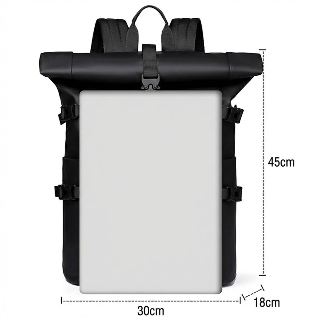 Sac à Dos Rolltop étanche pour homme