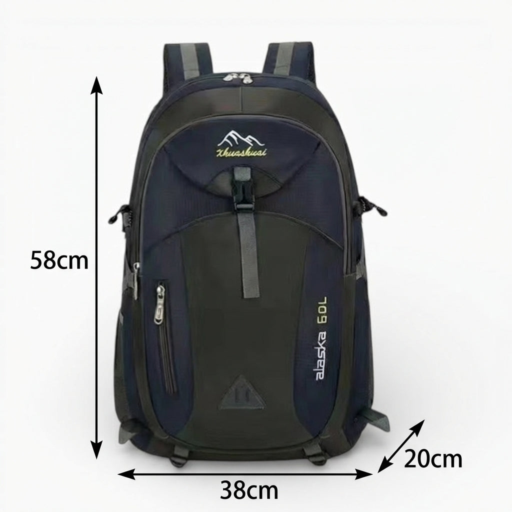 Sac à Dos de Randonnée grande capacité 60 L - Leger et imperméable