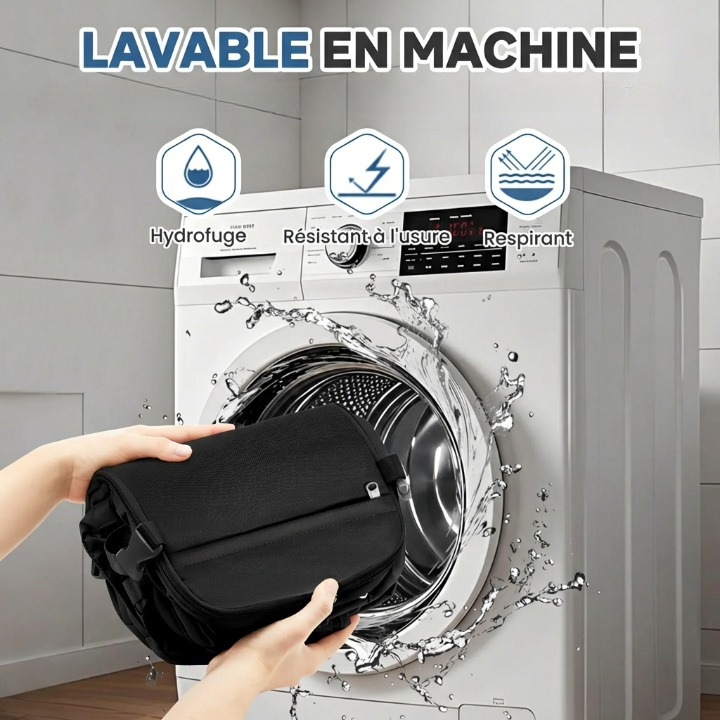 Sac à Dos cabine avion 40x20x25 avec compartiments multiples