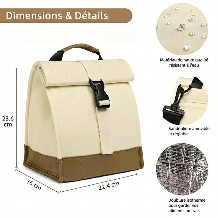 Sac à Dos Lunch Box isotherme