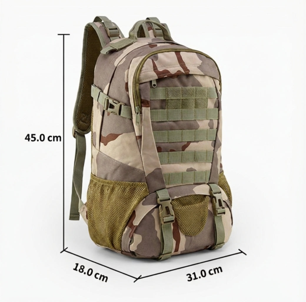 Sac à Dos militaire style camouflage pour homme