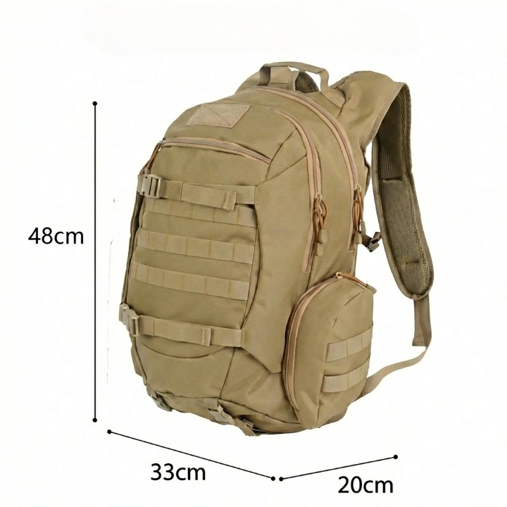 Sac à dos randonnée style militaire