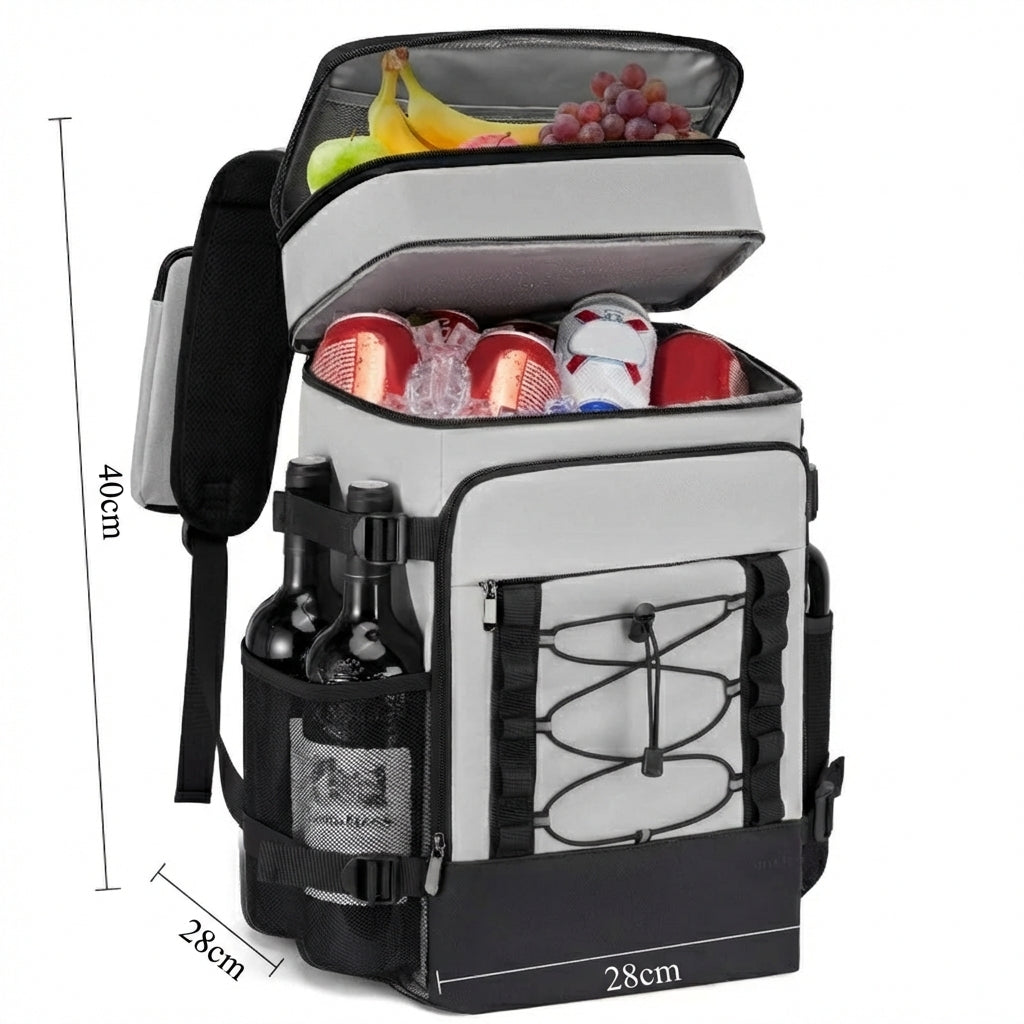 Grand sac à dos isotherme multi-compartiments