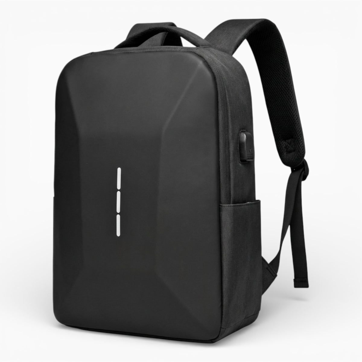 Sac à dos noir antivol pour ordinateur