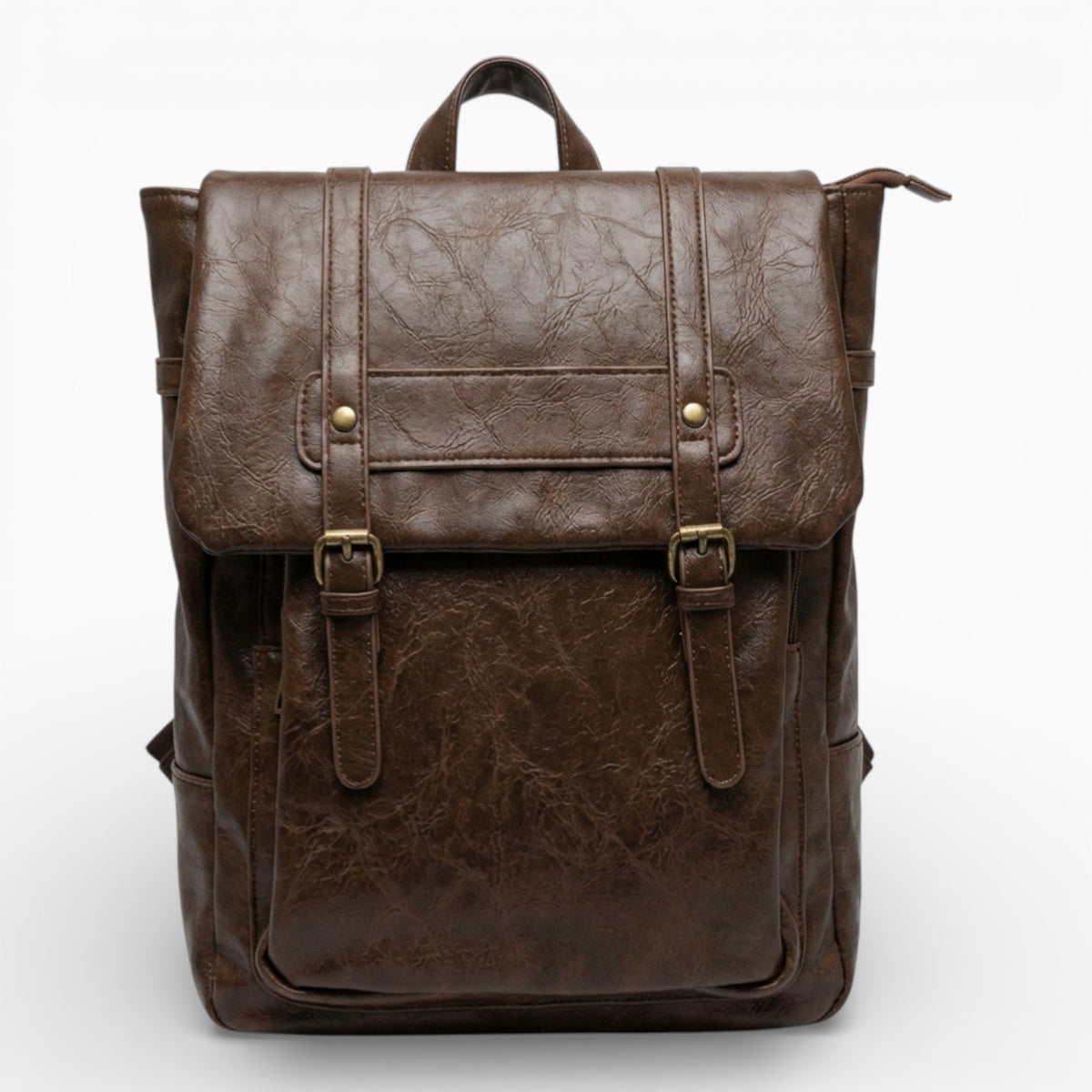 Sac à Dos en cuir vintage retro pour femme