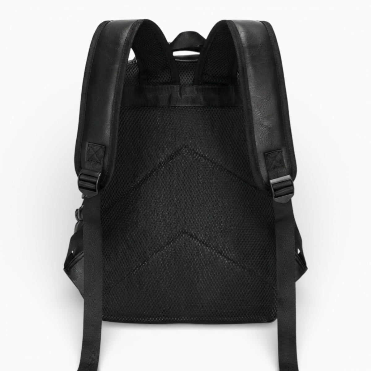 Sac à dos en cuir avec port USB