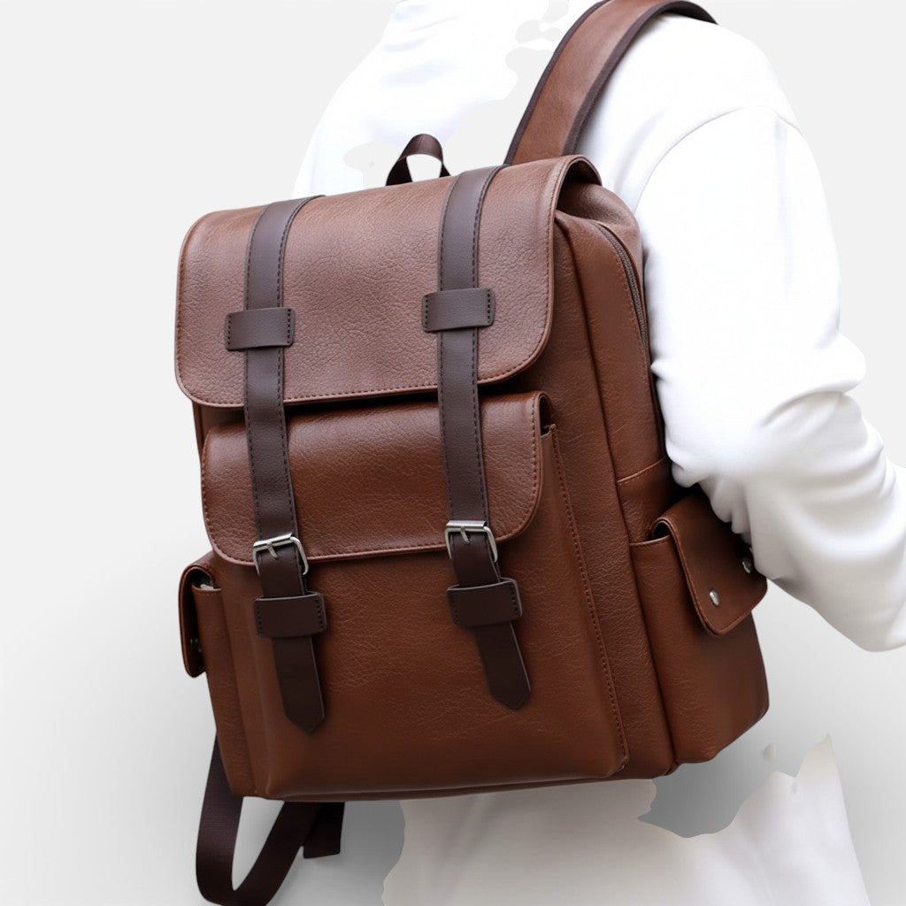 Sac à dos en cuir pour homme