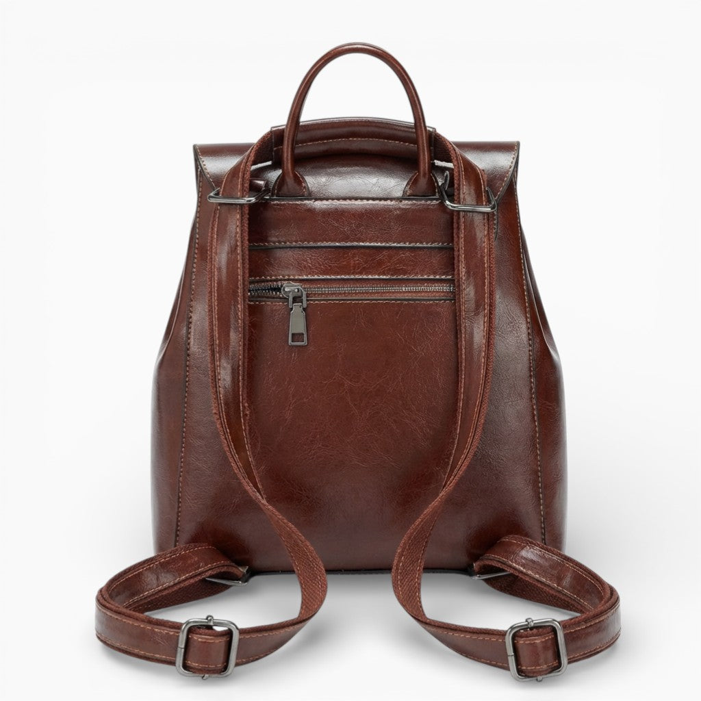 Sac à dos en cuir pour femme