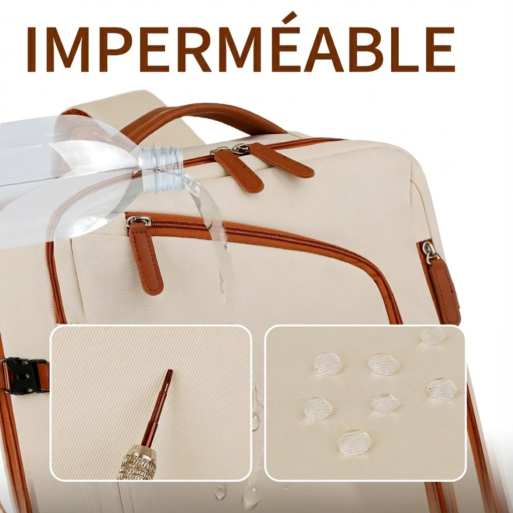Sac à dos imperméable pour femme