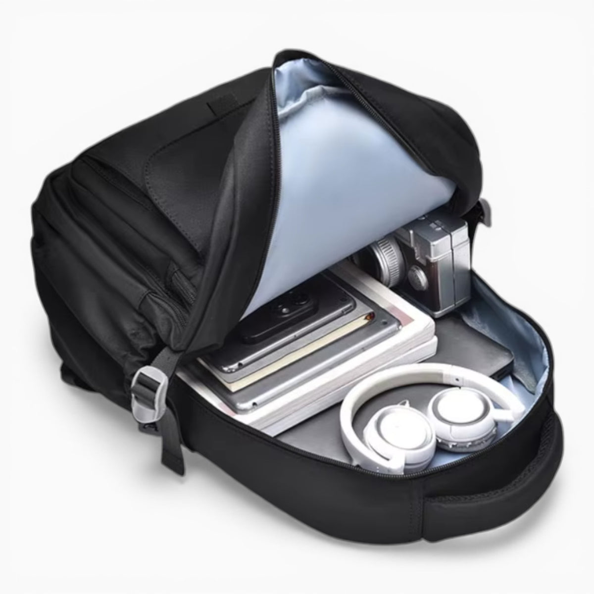 Sac à dos scolaire compartiments multiples