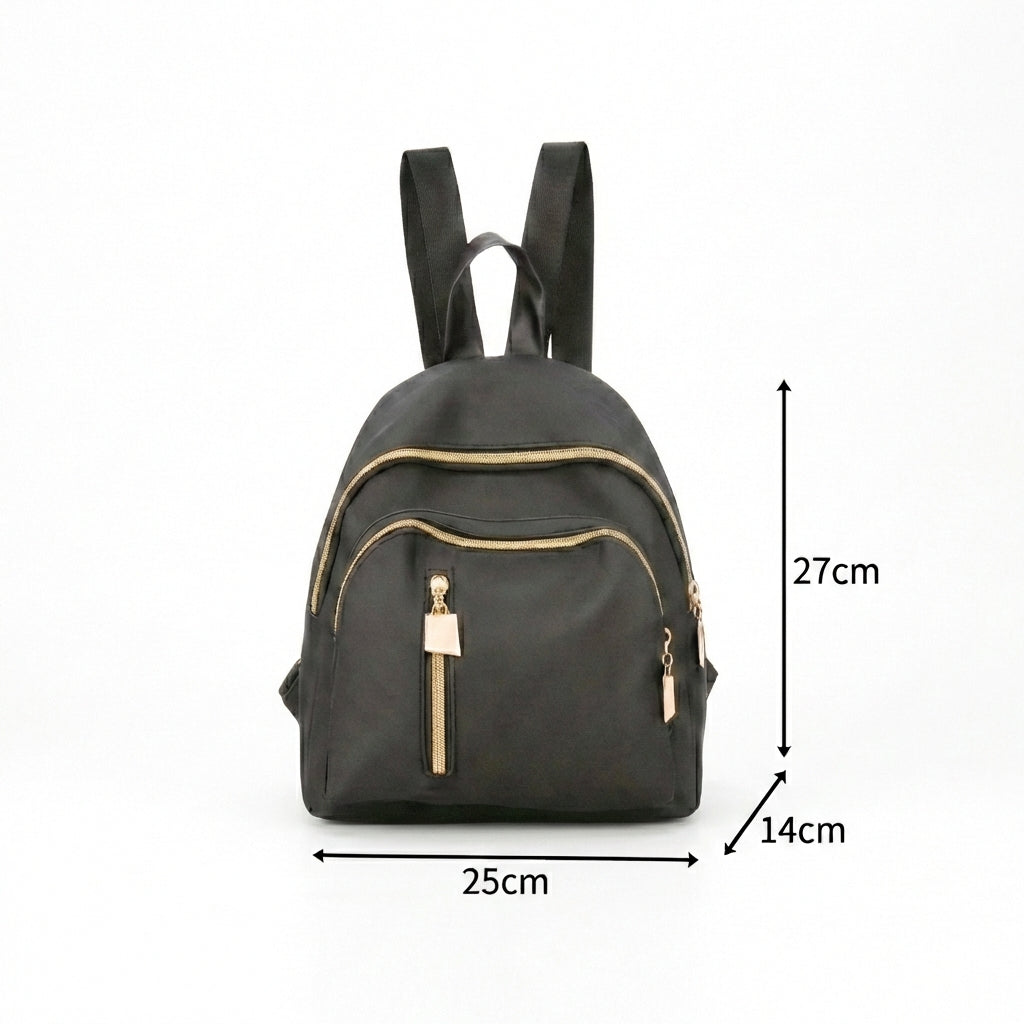 Sac à dos noir élégant pour femme