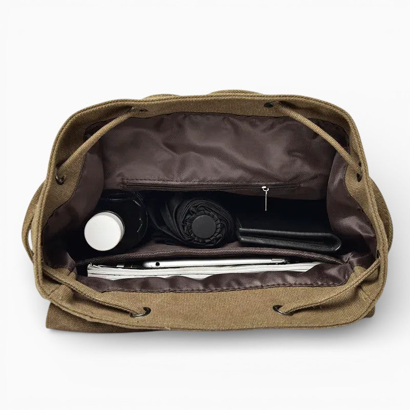 Sac à dos en toile homme