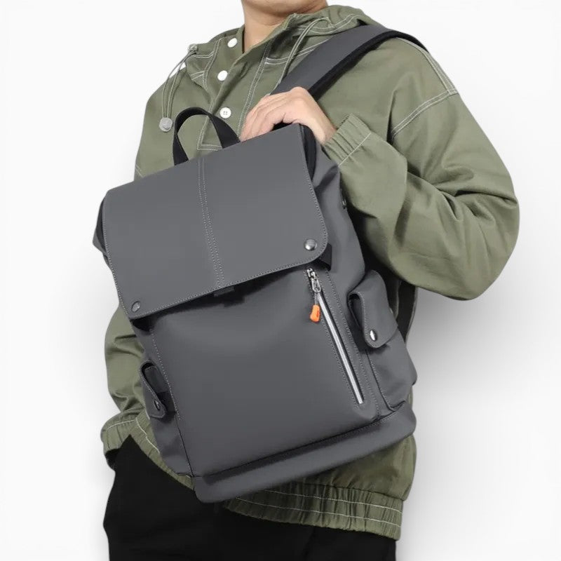 Sac à dos en cuir imperméable