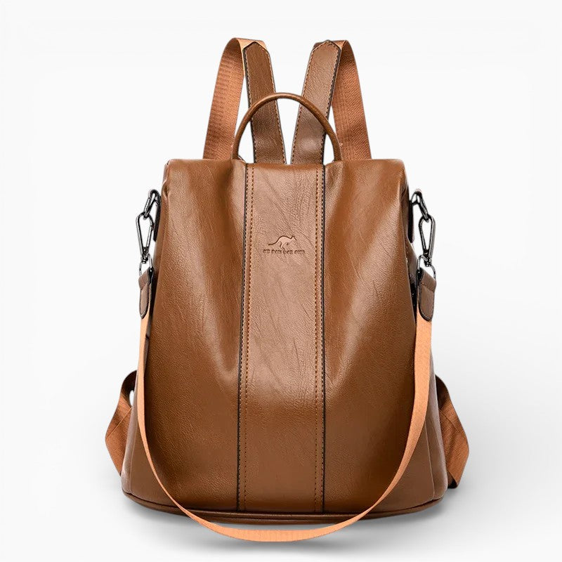 Sac à dos élégant en cuir pour femme