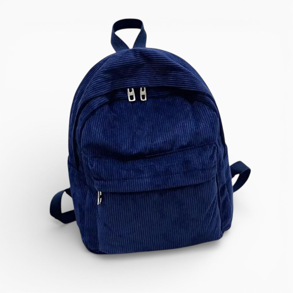 Sac à dos en velours pour femme