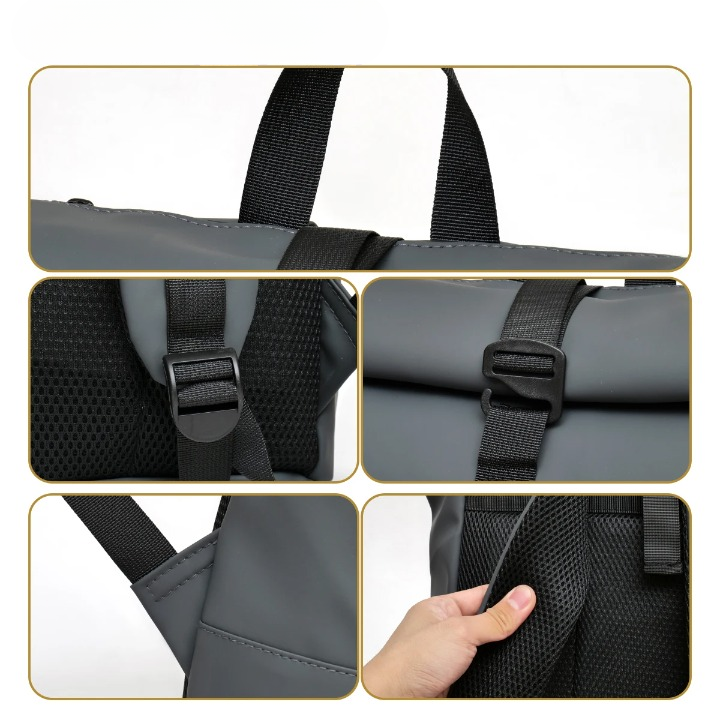 Grand Sac à Dos Rolltop étanche et imperméable