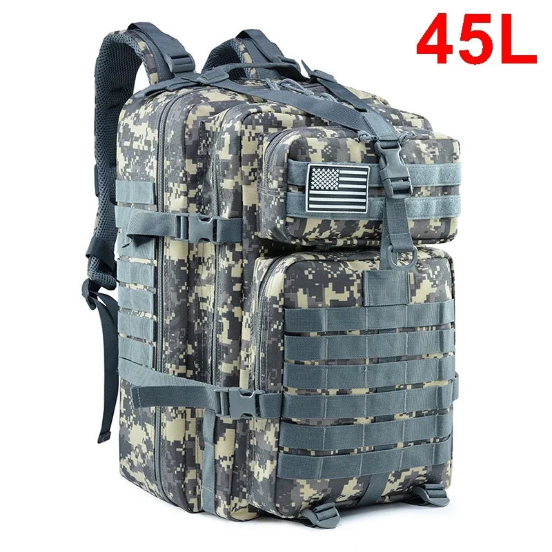 Grand sac à dos militaire pour homme