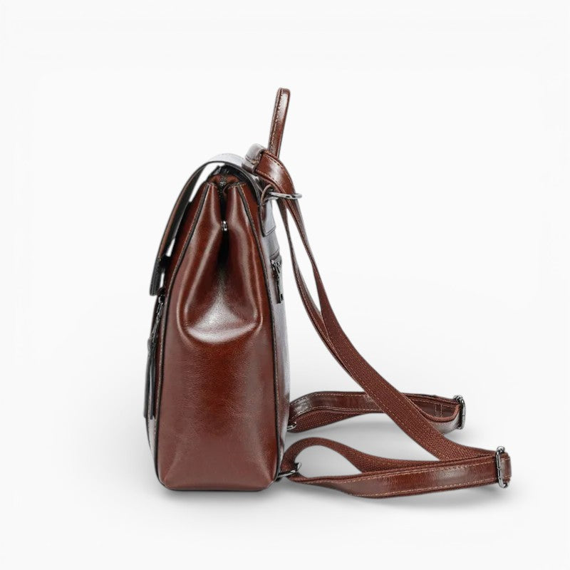 Sac à dos en cuir pour femme