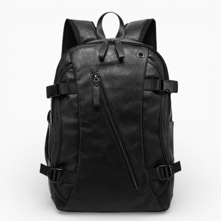 Sac à dos vintage en cuir pour homme