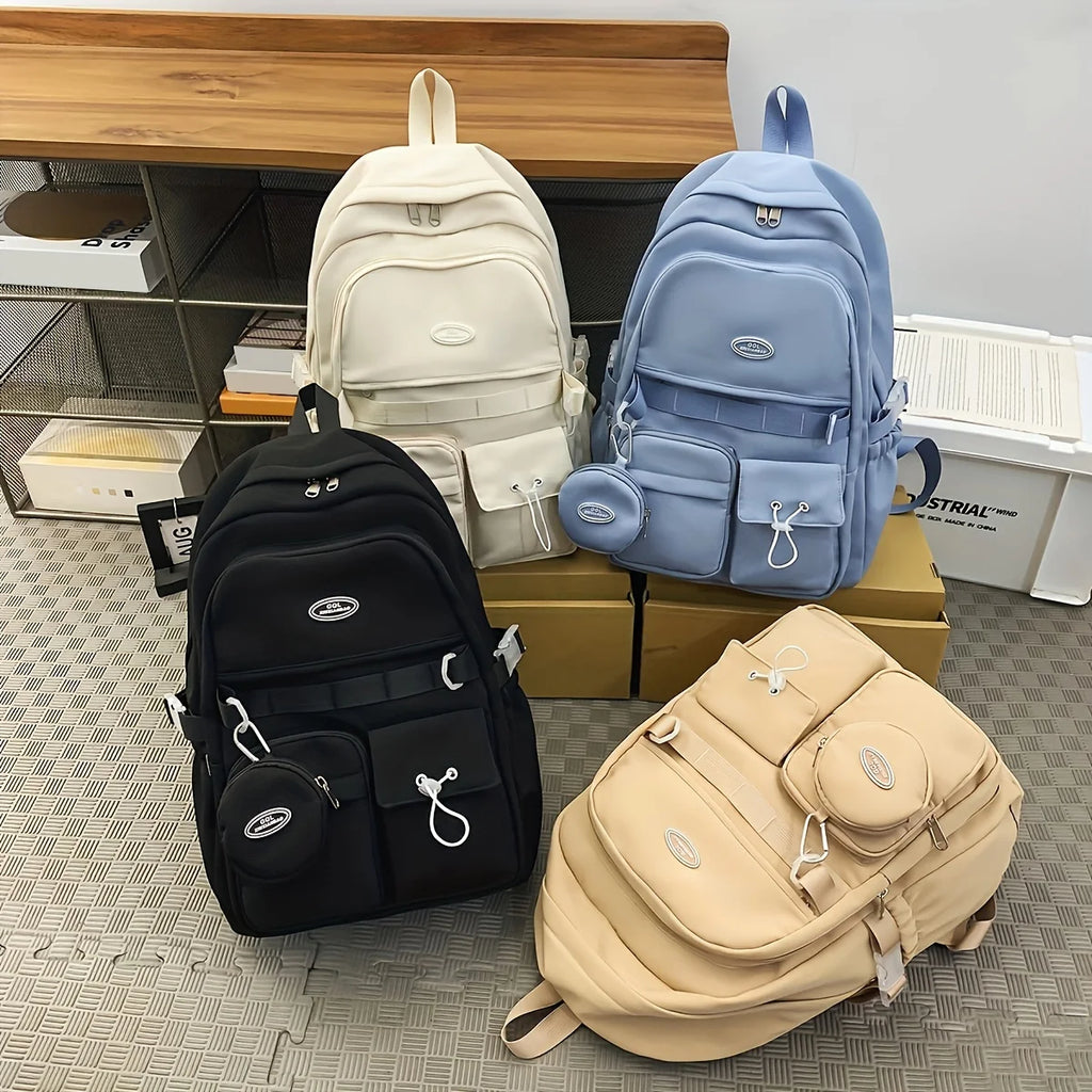 Sac à dos classique multi-compartiments