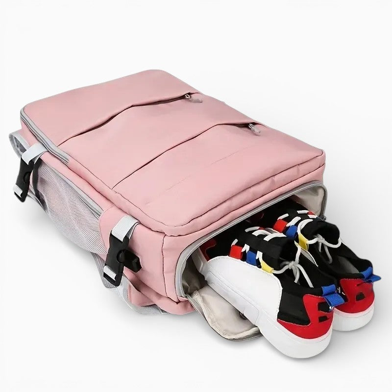 Sac à dos voyage multi-compartiments pour femme