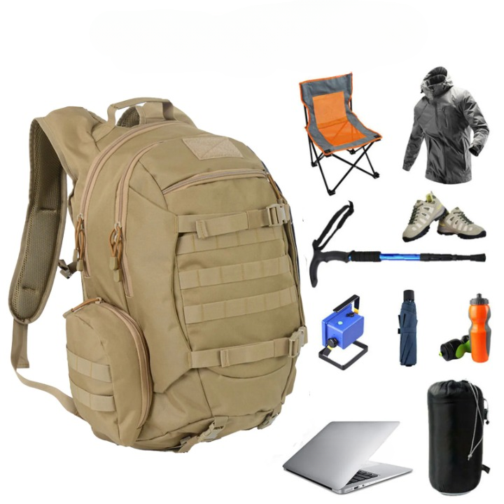 Sac à dos randonnée style militaire