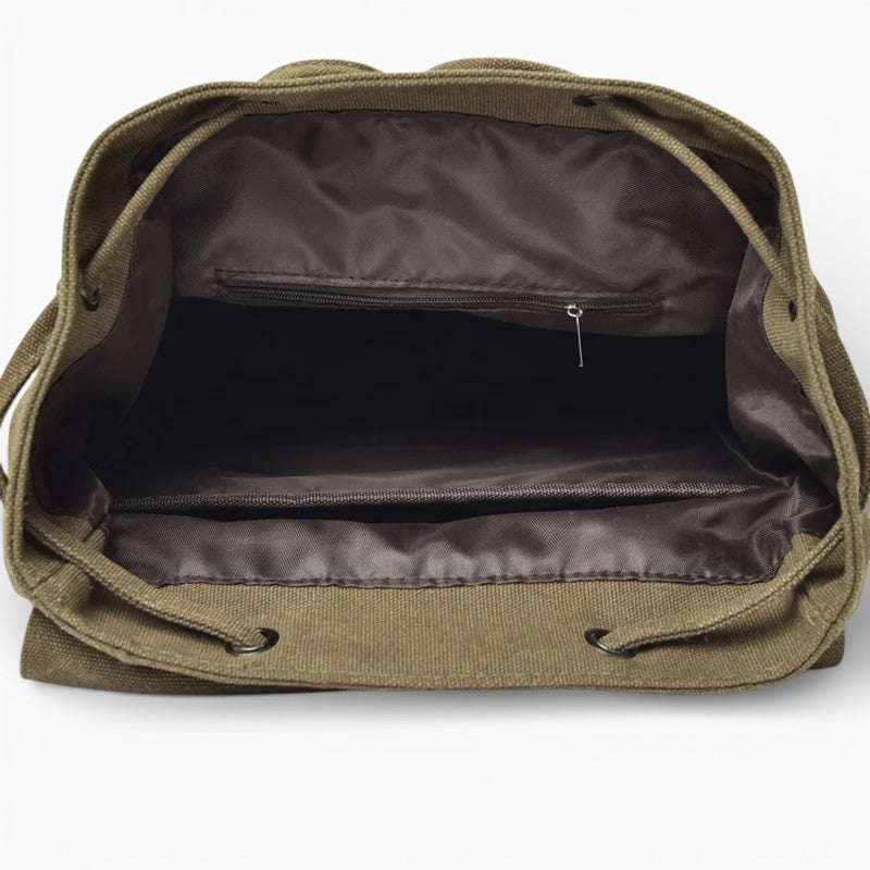 Sac à dos en toile homme