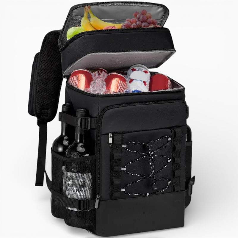 Grand sac à dos isotherme multi-compartiments