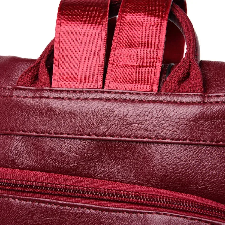 Sac à dos élégant en cuir pour femme