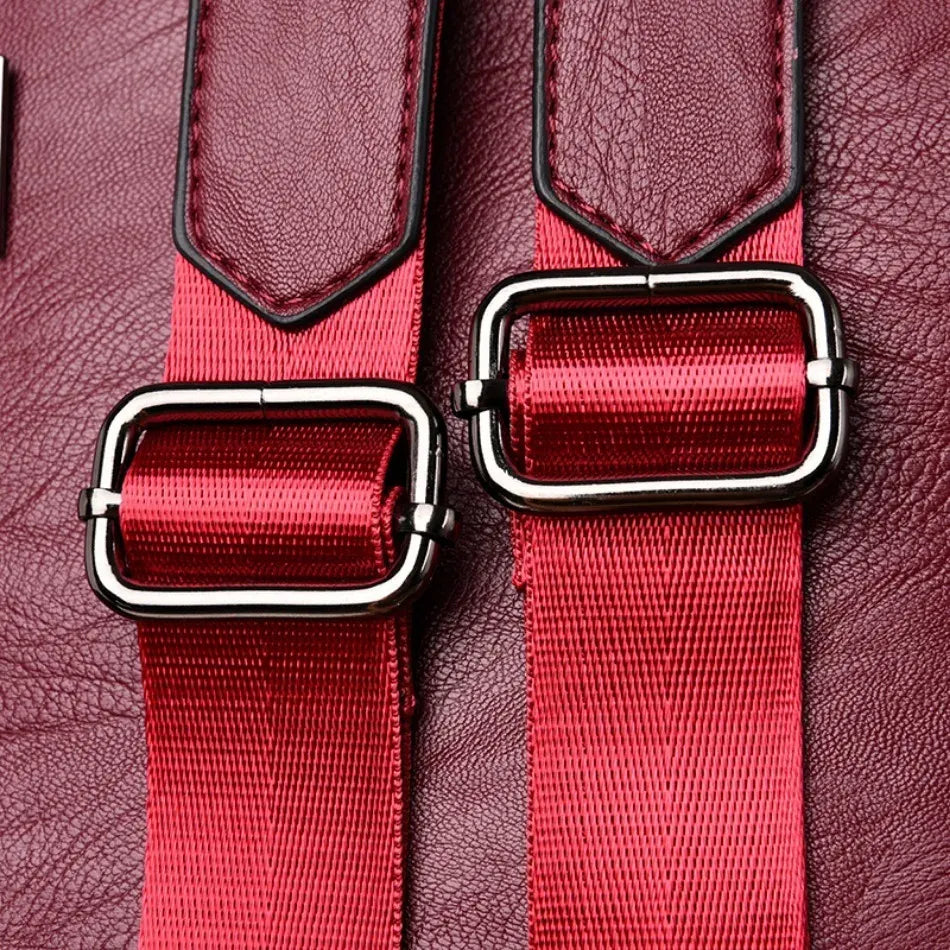 Sac à dos élégant en cuir pour femme