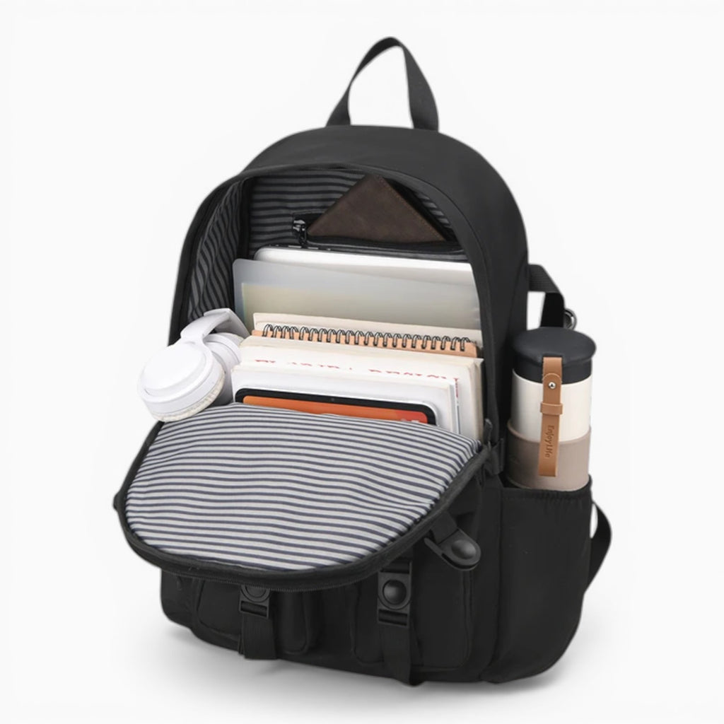 Sac à dos ordinateur compartiments multiples