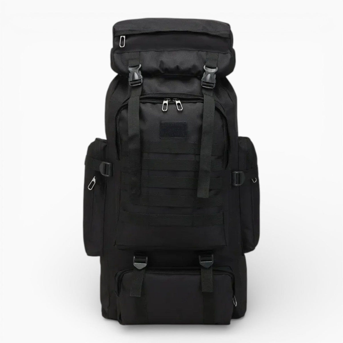 Maison Sac à Dos Noir Grand Sac à Dos militaire imperméable 65 L