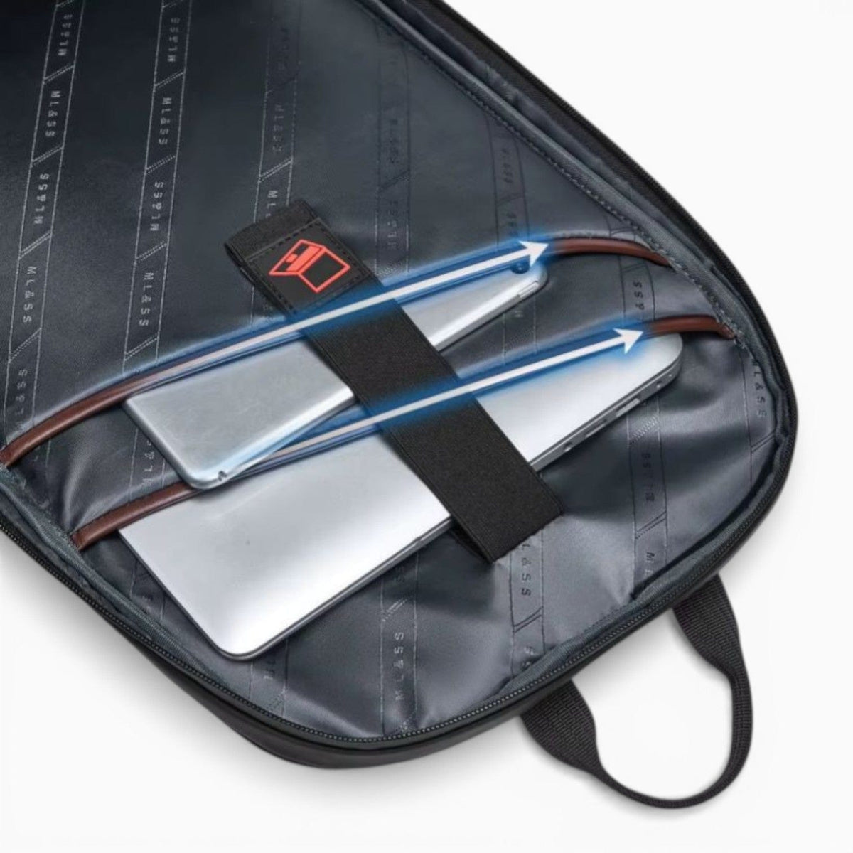 Maison Sac à Dos Noir Sac à Dos antivol noir imperméable