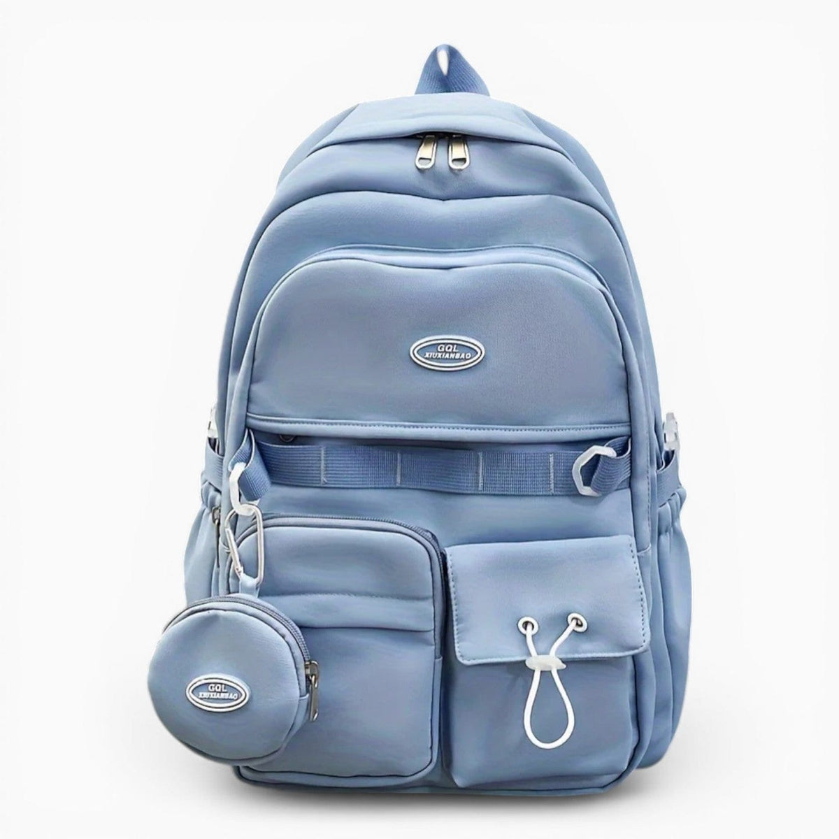 Maison Sac à Dos Bleu Sac à dos classique multi-compartiments