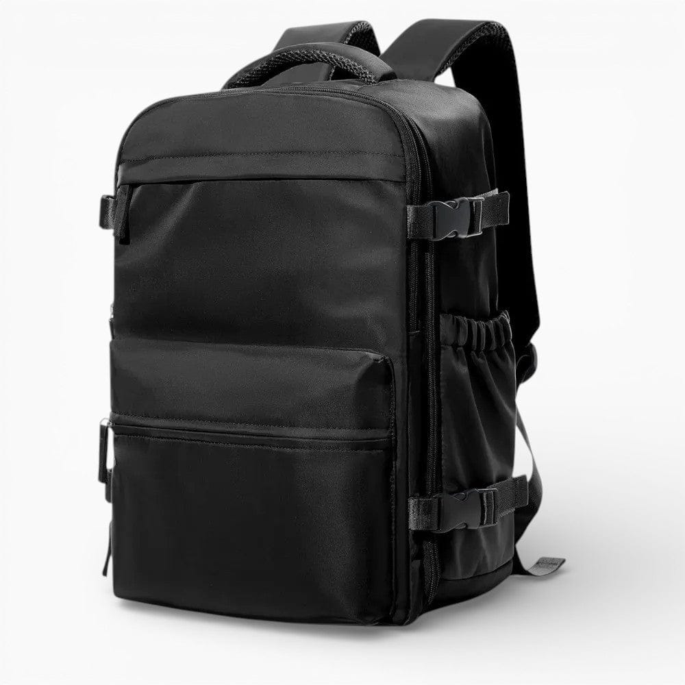 Maison Sac à Dos Noir Sac à dos de voyage résistant et compressible