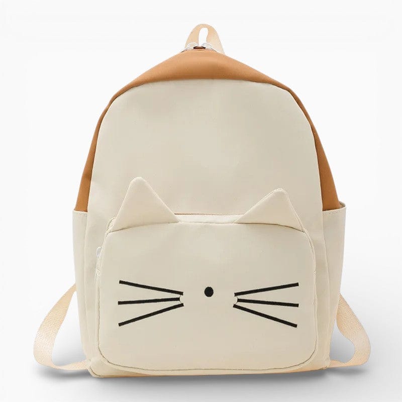Maison Sac à Dos Blanc Sac à dos enfant en forme de chat