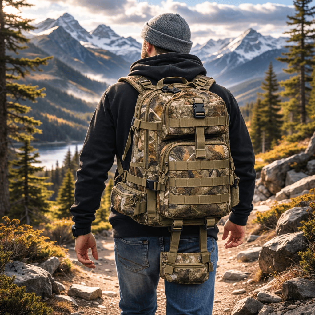 Maison Sac à Dos Sac à Dos militaire et étanche de chasse