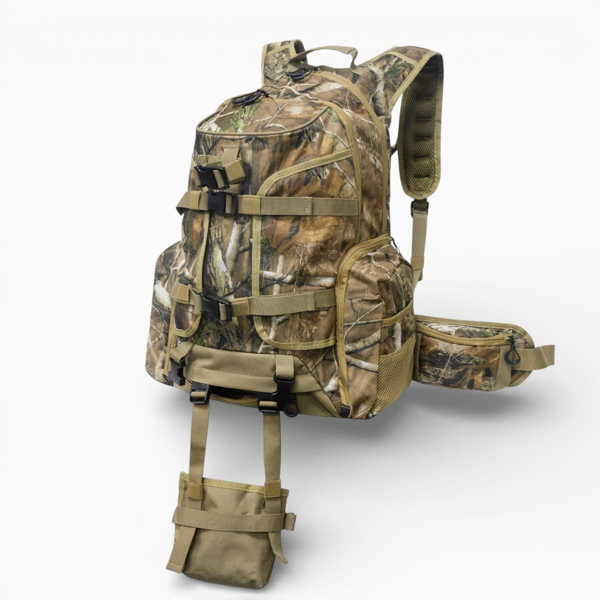 Maison Sac à Dos Camouflage Marron Sac à Dos militaire et étanche de chasse