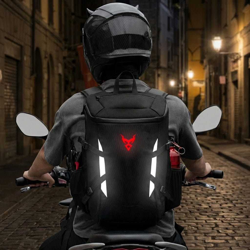 Maison Sac à Dos Sac à Dos moto imperméable 28 L