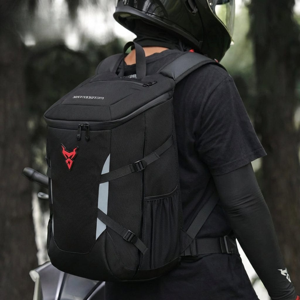 Maison Sac à Dos Sac à Dos moto imperméable 28 L